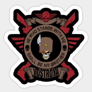 VOSTROYA - BROTHERS Sticker